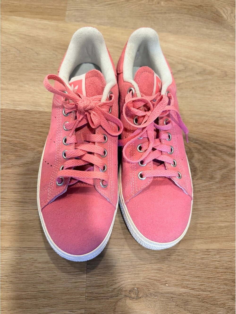 Pink adidas size 6 kids